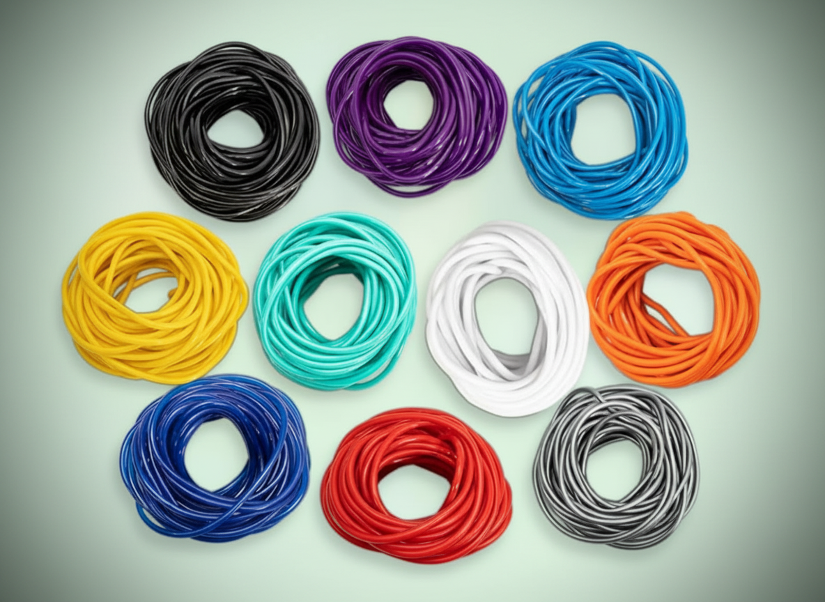 Cordel Plástico 4mm Colores Varios
